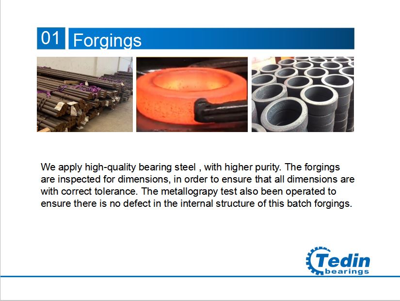 Production and Inspection Process of tapered roller bearing 1