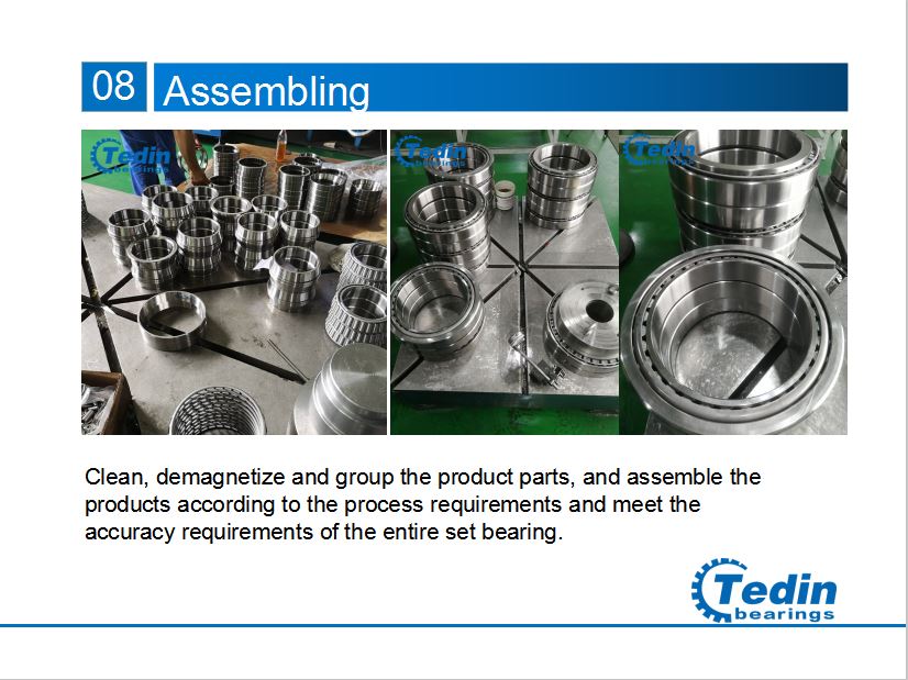 Production and Inspection Process of tapered roller bearing 9