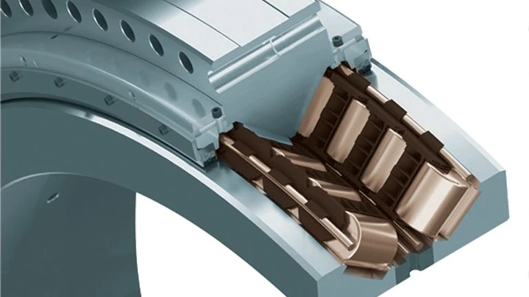 Tapered rollers for wind turbine bearings