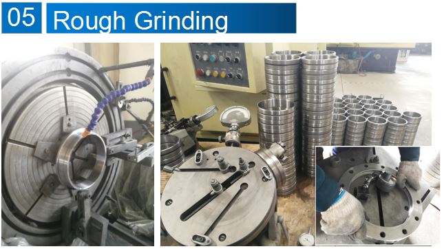 Rough Grinding Process of XS series crossed roller bearing Rough Grinding Process of XS series crossed roller bearing